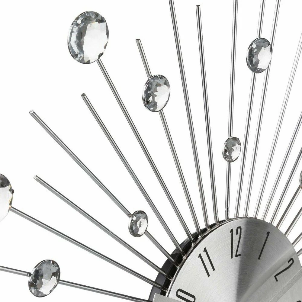 Atmosphera Créateur d'intérieur Wanduhr mit Kristallen – Bild 3