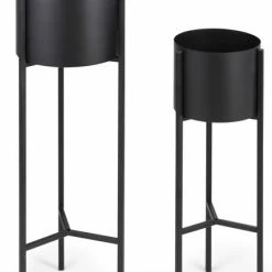 Lifa Living Pflänzenständer Lily - Schwarz