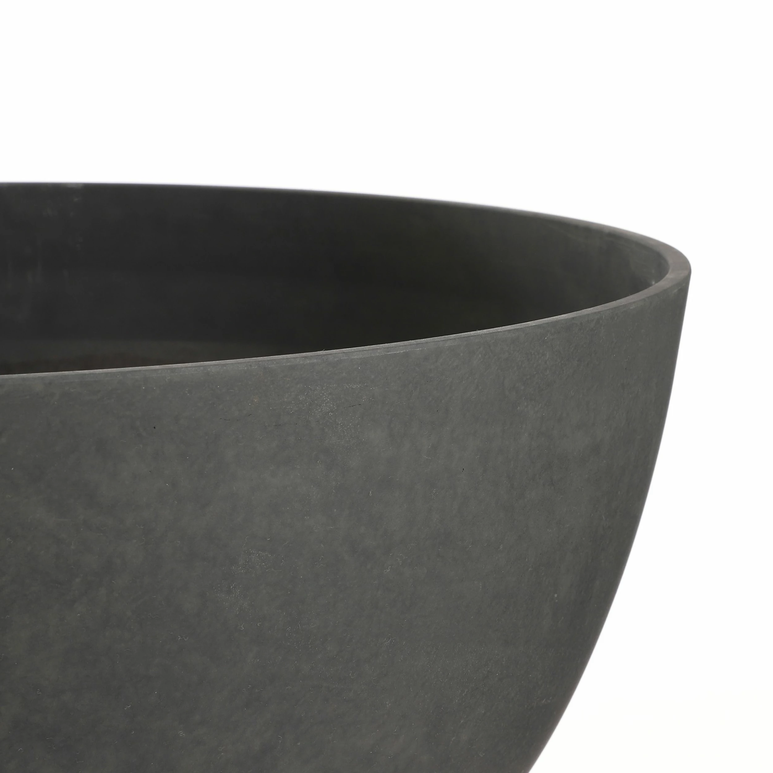 Mica Decorations Pflanzenschale Bravo - Anthrazit - 55 x 26 x 55 cm - Durchmesser: 55 cm – Bild 3