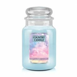 Country Candle Large Jar Cotton Candy Clouds