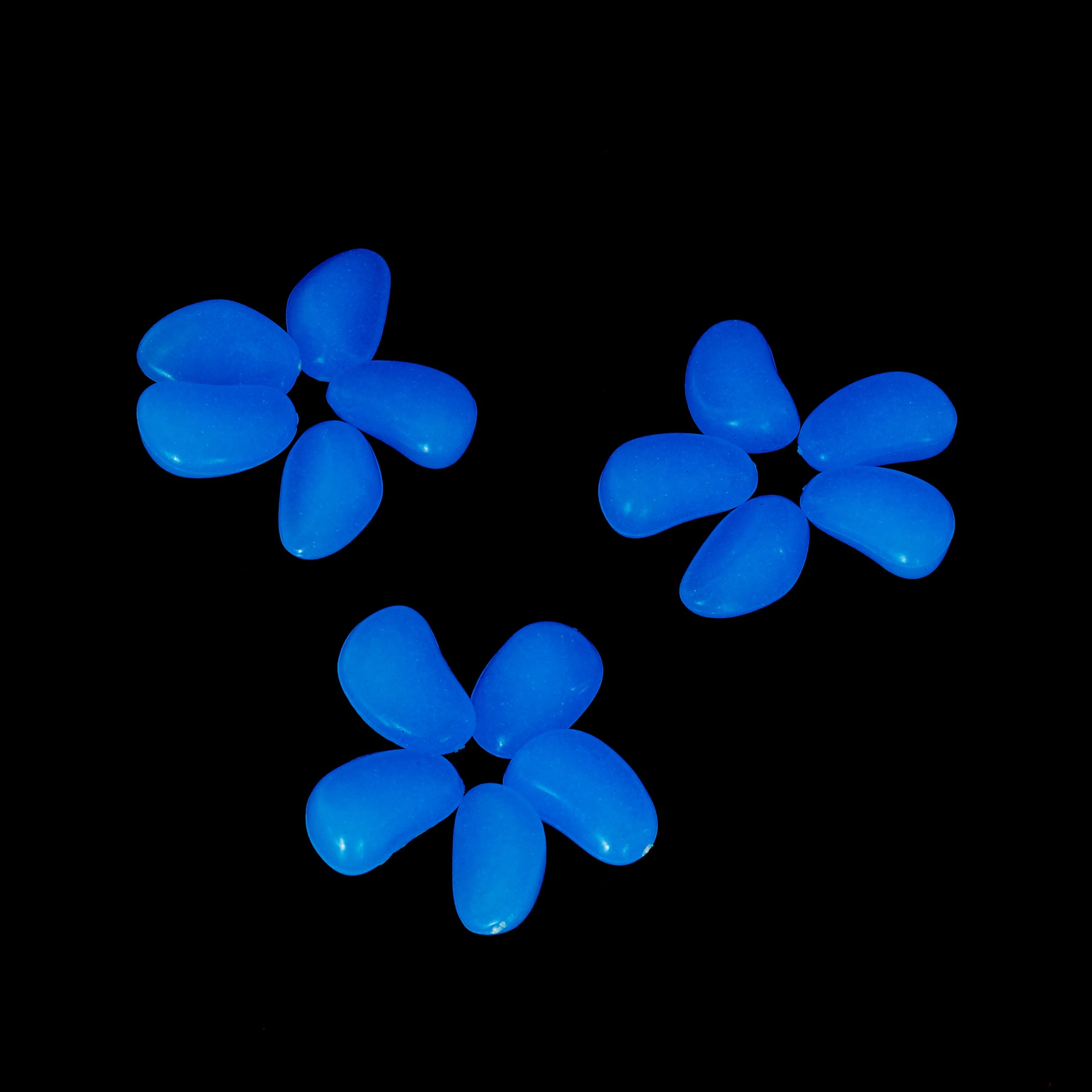 Relaxdays Leuchtsteine 400er Pack blau – Bild 5