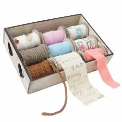 HWC Deko-Box Bänder 9 Rollen - Standard