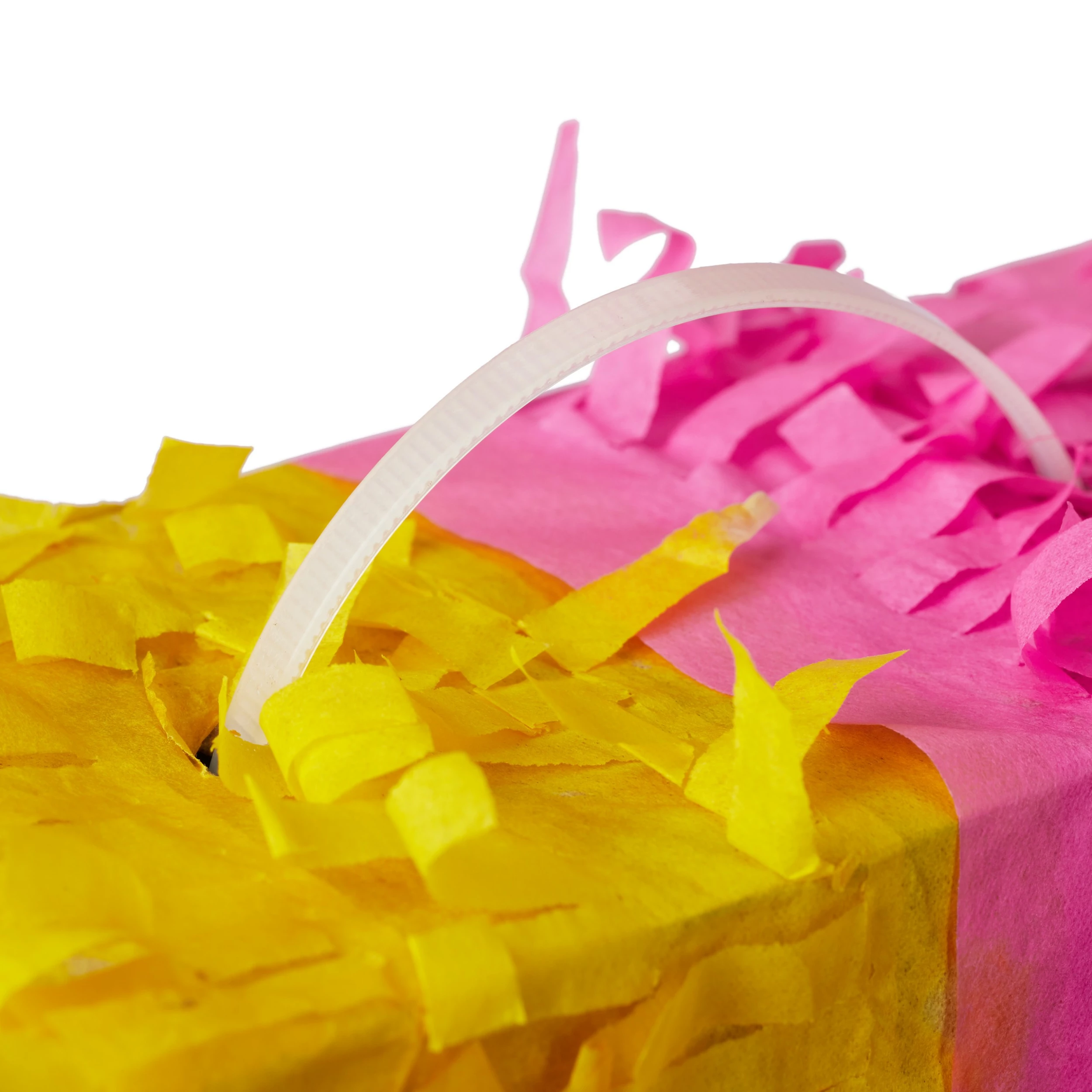 Relaxdays Pinata Geburtstag Zahl - Grün - Gelb - Hellrosa – Bild 2