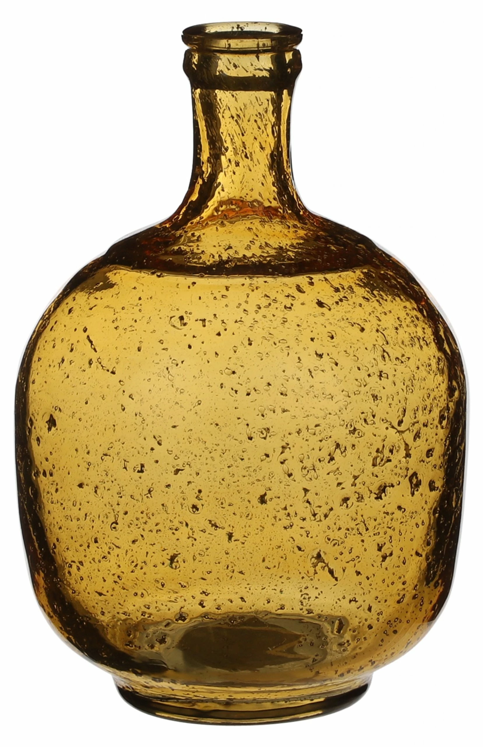 Casa Vivante Vase Modena - Gelb - 16 x 24 x 16 cm - Durchmesser: 16 cm