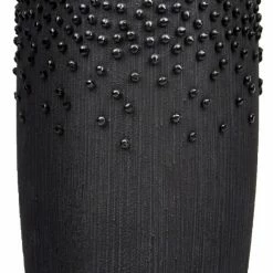 7ART Handbemalte Glasvase - Große Bodenvase aus Glas 40 cm