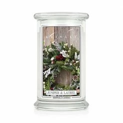 Kringle Candle Große Classic Candle Juniper & Laurel