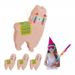 Relaxdays 4 x Lama Pinata