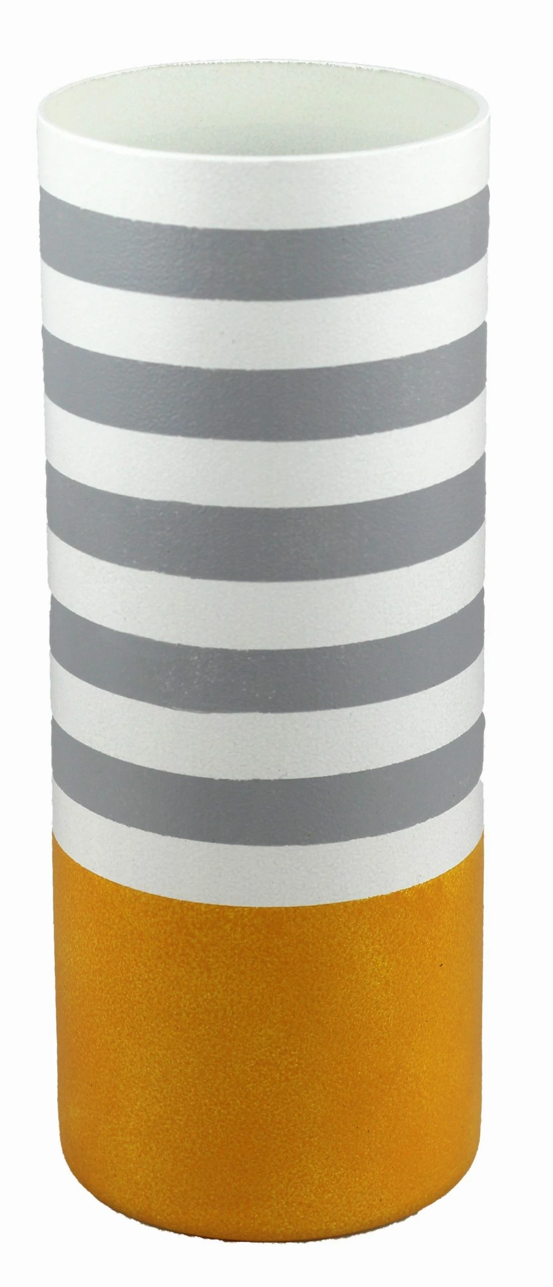 7ART Handbemalte Glasvase - Tischvase aus Glas 30 cm – Bild 2