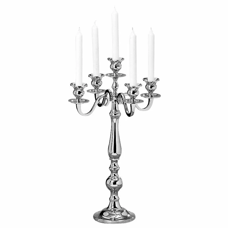 Jack & Alice Kerzenständer Varas - Aluminium - Silber