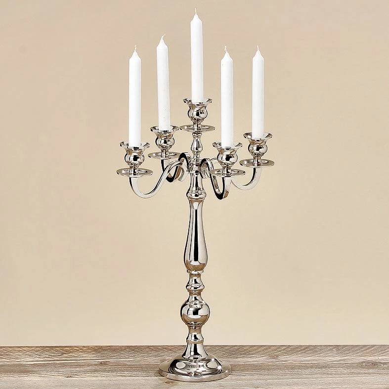 Jack & Alice Kerzenständer Varas - Aluminium - Silber – Bild 2