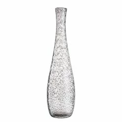 Leonardo Vase Giardino - Glas Grau - Höhe: 50 cm