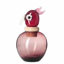 Leonardo Vogelvase Carlotta Papageno - Rot